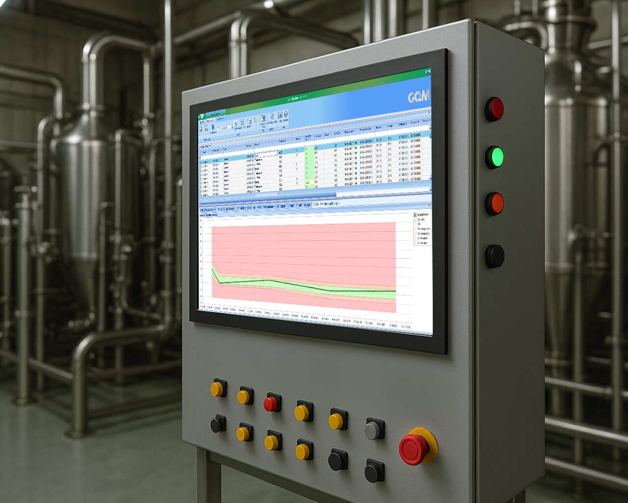 Intelligentr Qualitätssicherung durch Grenzwerte im GQM MES
