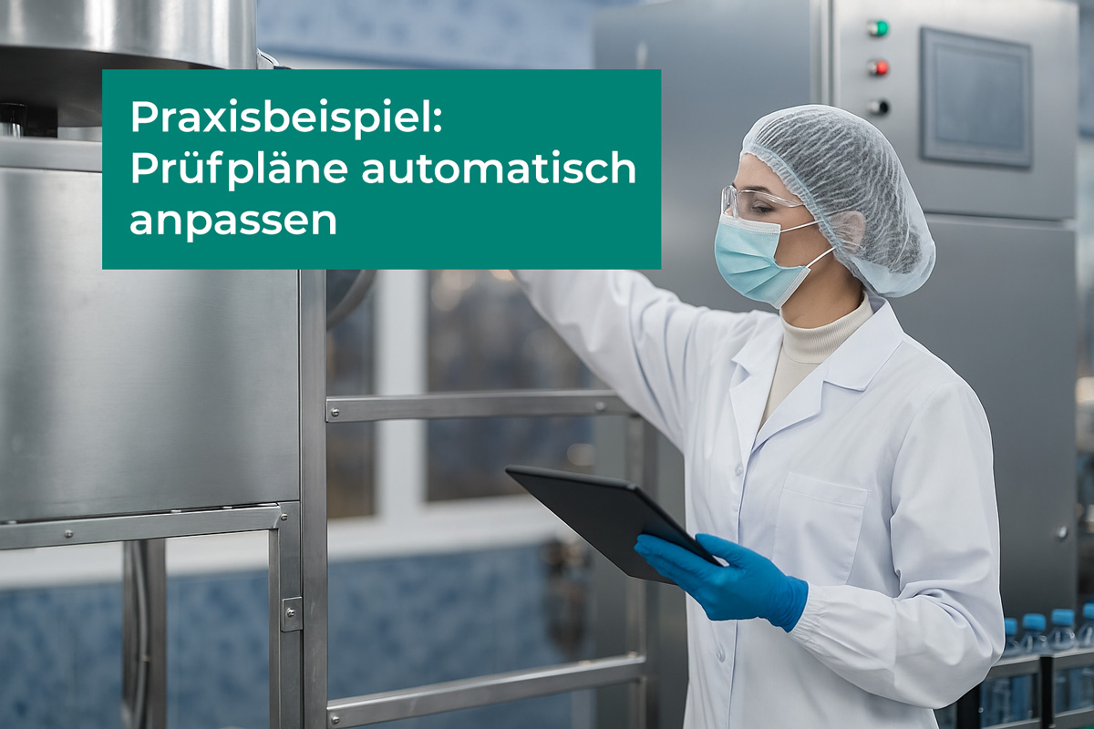 Digitale Qualitätsprüfung mit Bezug zur Lieferantenverwaltung